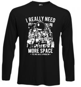 Лонгслив I really need more space problem