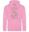 Чоловіча толстовка (худі) Hourglass Рожевий Чоловіча толстовка (худі) Hourglass Рожевий фото