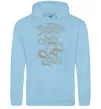 Чоловіча толстовка (худі) Hourglass Блакитний Чоловіча толстовка (худі) Hourglass Блакитний фото