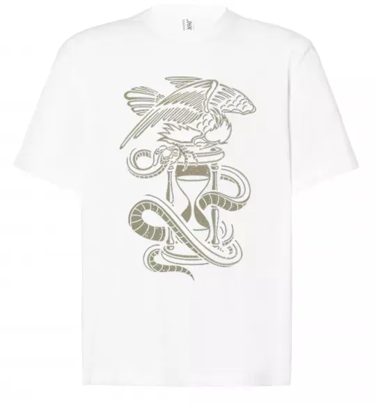 Футболка Оверсайз Hourglass Білий фото