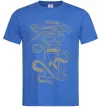 Чоловіча футболка Hourglass Яскраво-синій Чоловіча футболка Hourglass Яскраво-синій фото