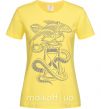Женская футболка Hourglass Лимонный фото