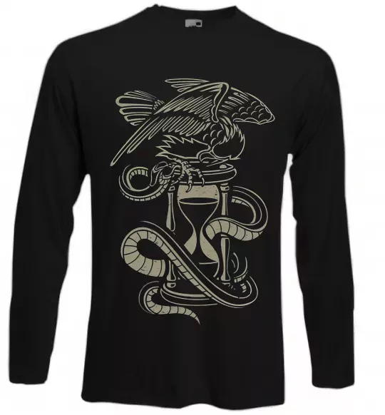 Лонгслив Hourglass Черный фото