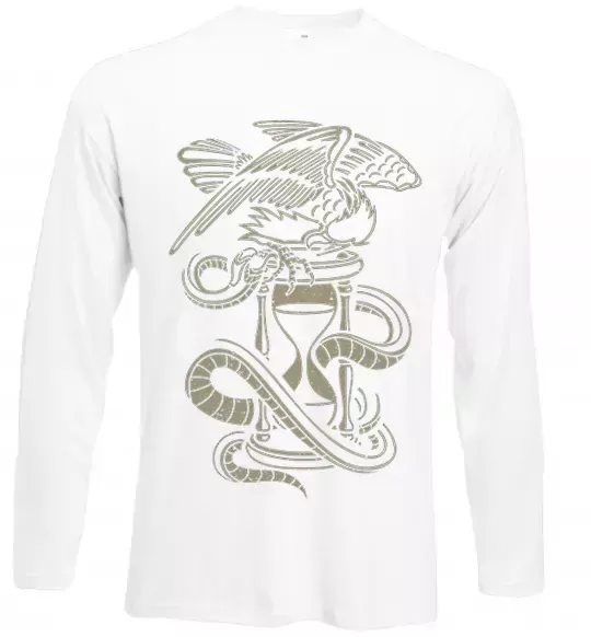 Лонгслив Hourglass Белый фото