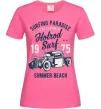 Женская футболка Hotrod Surf Ярко-розовый Женская футболка Hotrod Surf Ярко-розовый фото
