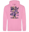 Мужская толстовка (худи) Hot Rod New York Розовый фото