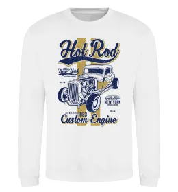 Світшот Hot Rod New York Білий фото