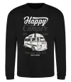 Свитшот Happy Camper Черный Свитшот Happy Camper Черный фото