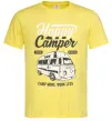 Чоловіча футболка Happy Camper Лимонний Чоловіча футболка Happy Camper Лимонний фото