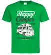 Чоловіча футболка Happy Camper Зелений Чоловіча футболка Happy Camper Зелений фото