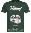 Мужская футболка Happy Camper Темно-зеленый фото