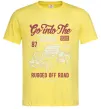 Мужская футболка Go Into The Wild Лимонный фото