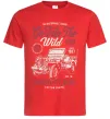 Мужская футболка Go Into The Wild Красный фото