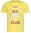 Чоловіча футболка Geek Gamer Лимонний фото