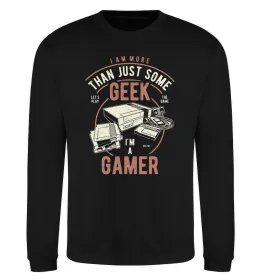 Світшот Geek Gamer Чорний фото