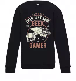 Дитячий світшот Gamer starter pack Сірий меланж фото