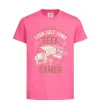 Детская футболка Geek Gamer Ярко-розовый фото