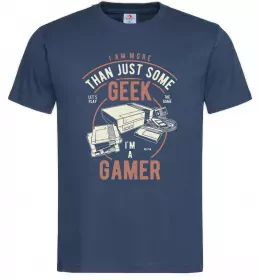 Мужская футболка Geek Gamer Темно-синий фото