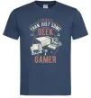 Мужская футболка Geek Gamer Темно-синий Мужская футболка Geek Gamer Темно-синий фото