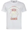 Мужская футболка Geek Gamer Белый Мужская футболка Geek Gamer Белый фото