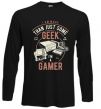 Лонгслів Geek Gamer Чорний фото