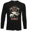 Лонгслів Geek Gamer Чорний Лонгслів Geek Gamer Чорний фото