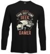 Реглан Geek Gamer Чорний фото