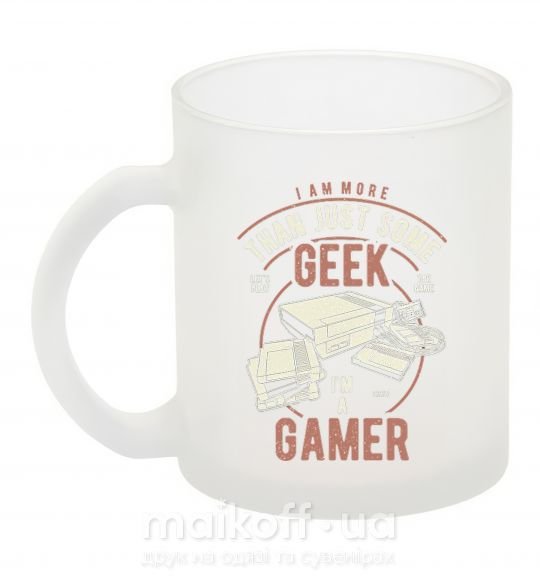 Чашка скляна Geek Gamer Фроузен фото