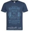 Мужская футболка Gasoline Motor Oil Темно-синий фото