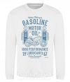 Світшот Gasoline Motor Oil Білий фото