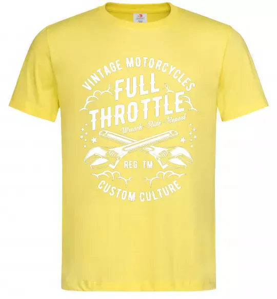 Мужская футболка Full Throttle Лимонный фото