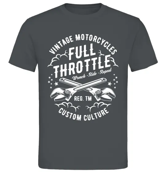 Мужская футболка Full Throttle Графит фото