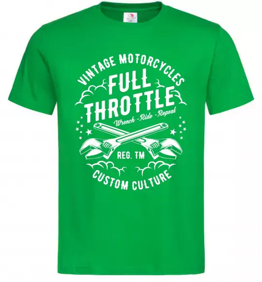 Мужская футболка Full Throttle Зеленый фото