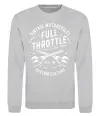 Свитшот Full Throttle Серый меланж Свитшот Full Throttle Серый меланж фото