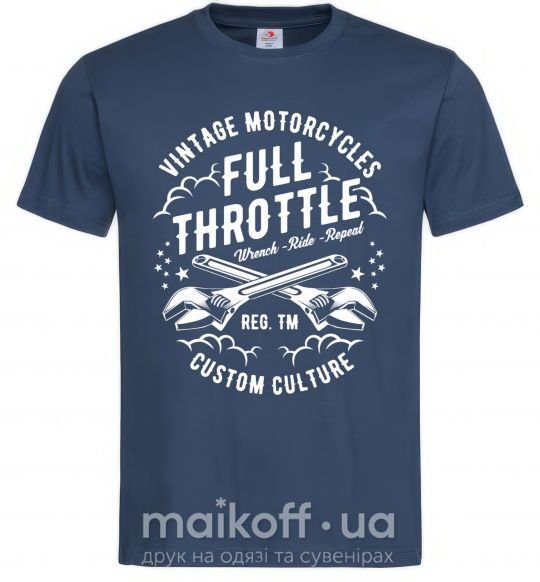 Мужская футболка Full Throttle Темно-синий фото