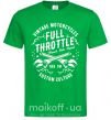 Чоловіча футболка Full Throttle Зелений фото