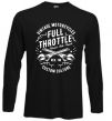 Лонгслів Full Throttle Чорний фото