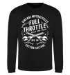 Світшот Full Throttle Чорний фото