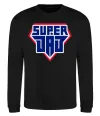 Свитшот Super Dad красный с синим Черный фото