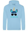 Чоловіча толстовка (худі) Dadacorn Блакитний фото