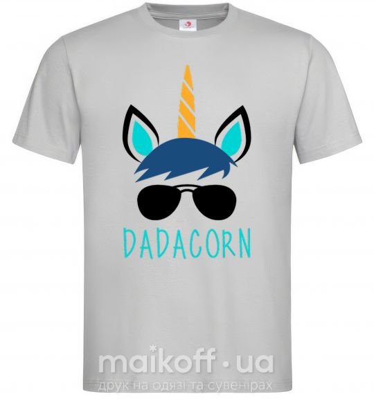 Чоловіча футболка Dadacorn Сірий фото