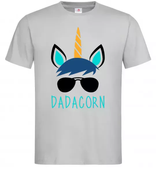 Мужская футболка Dadacorn Серый фото