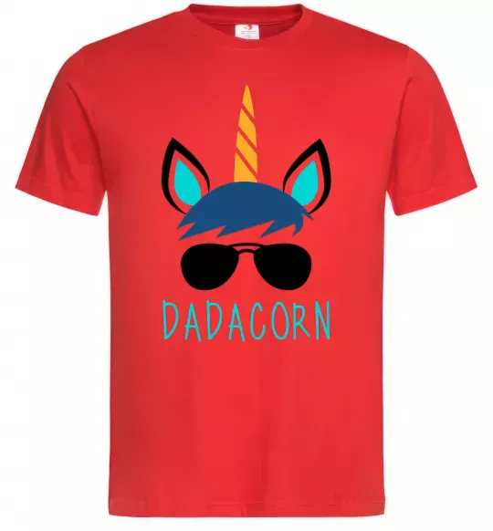 Мужская футболка Dadacorn Красный фото