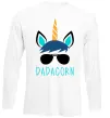 Лонгслив Dadacorn Белый фото