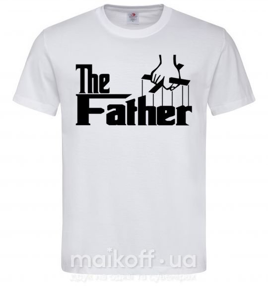 Чоловіча футболка The father Білий фото