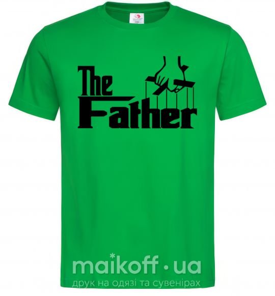 Чоловіча футболка The father Зелений фото