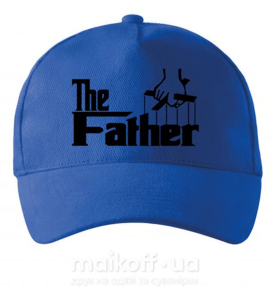 Кепка The father Ярко-синий фото