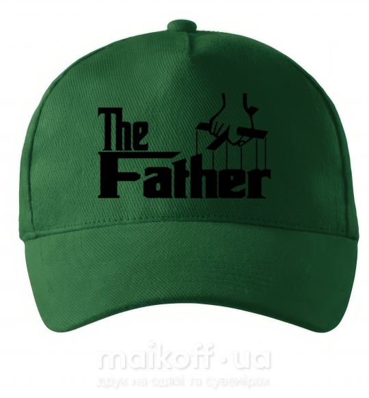 Кепка The father Темно-зелений фото