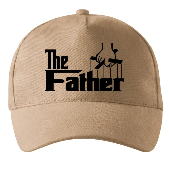 Кепка The father Песочный фото