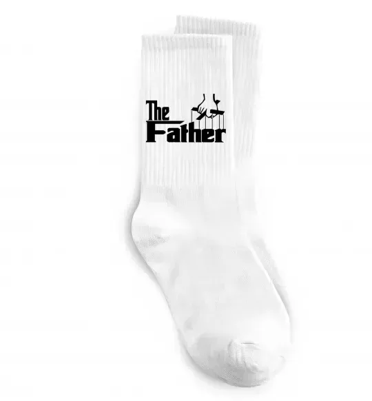 Носки The father Белый фото